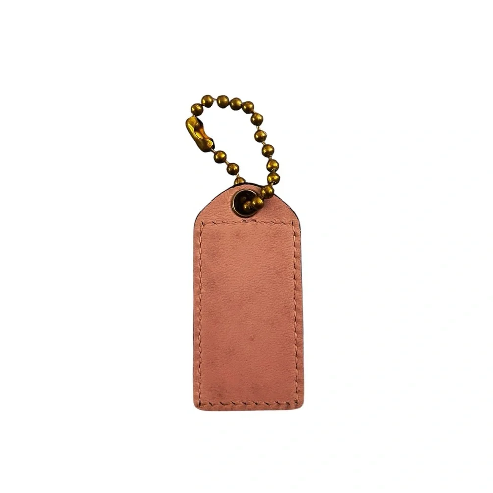 Coach Red and Pink Keychain - Picture 2 of 2